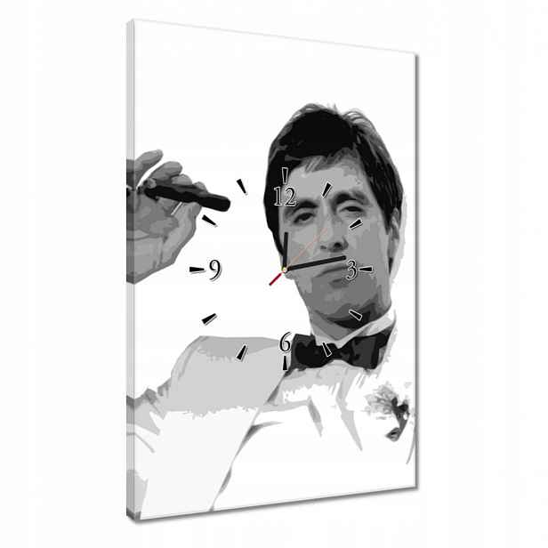 Hodiny 40x60 Scarface Al Pacino