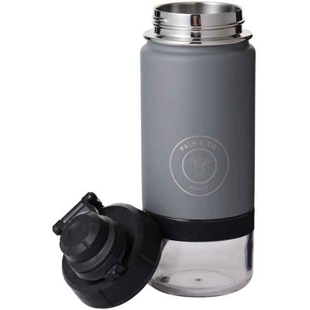 Láhev na vodu kovová Láhev Na Pití 300 ml šedá