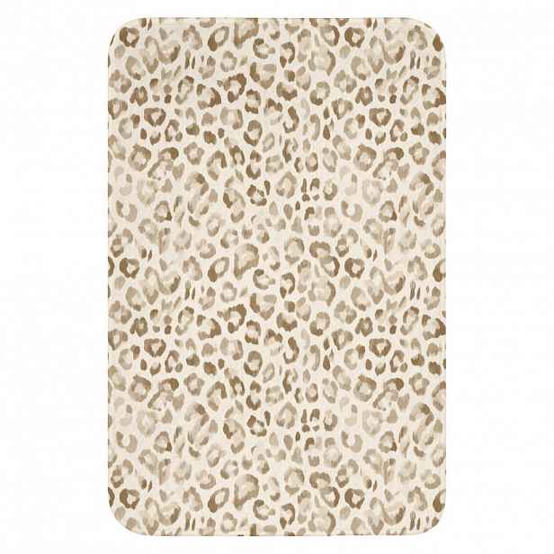 OnlyWow WC PŘEDLOŽKA Leopard - Classic - Béžová 40x60 cm