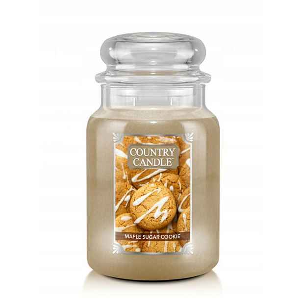 Tradiční parafínová svíčka Maple Sugar Cookie Country Candle