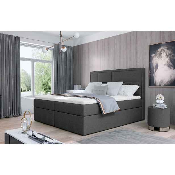 Boxspring Meron Rozměr: 140 x 200 cm, látka: Inari 96