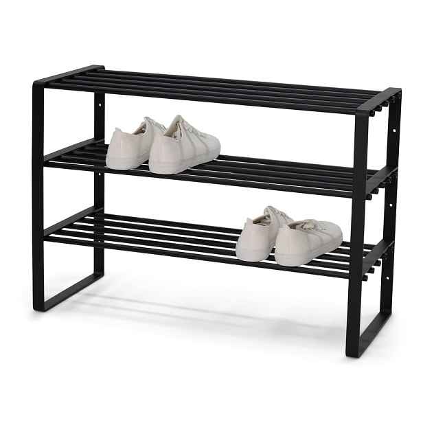 Černý kovový botník 70x48,5x29 cm Rex – Spinder Design
