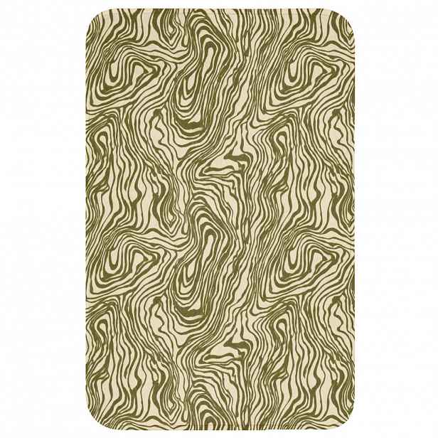 OnlyWow WC PŘEDLOŽKA Abstraktní - Mramor - Zelený 50x80 cm