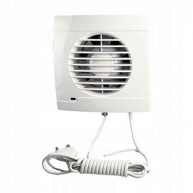 Ventilátor S&i 003-250 Safiro 100 Wp Ls Ø100 mm vypínač kabel 1,9 m