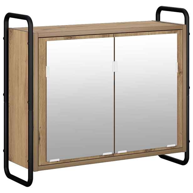 vidaXL Závěsná koupelnová skříňka Dub artisan 64 x 20 x 56,5 cm