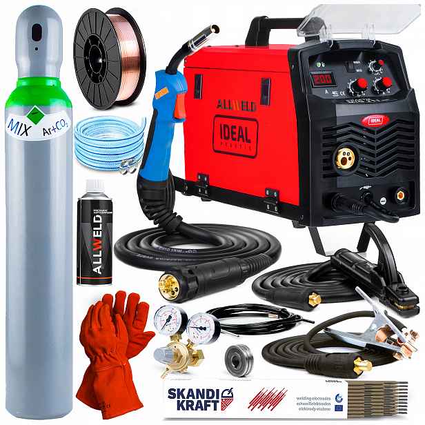 Invertorová Svářečka Inverter Ideal Mig 211 Igbt Mma 230V 200A Tvrdé Pájení