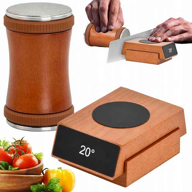 Diamantová Brousek Pro Nože S Válečky A Magnetickou Stabilizací 15°/20°