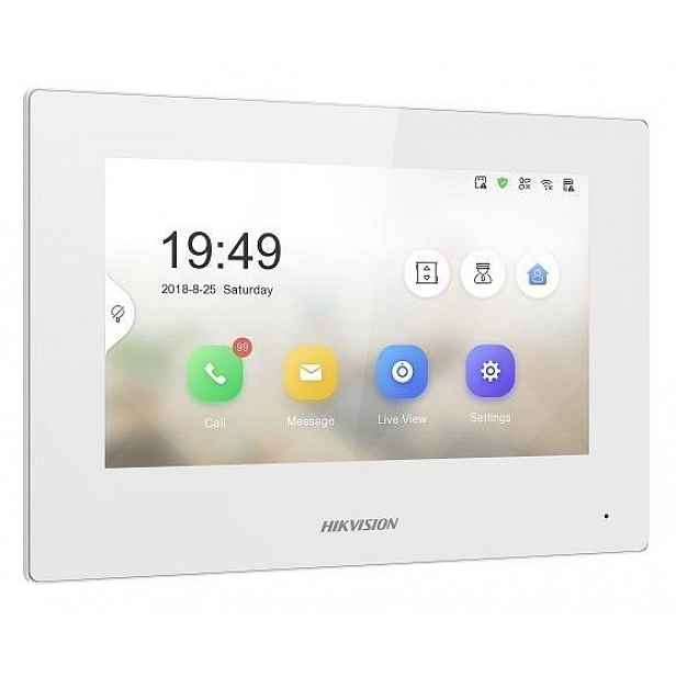 Hikvision Pro Series DS-KH6320-WTE2-W videotelefon 17,8 cm (7") Bílý