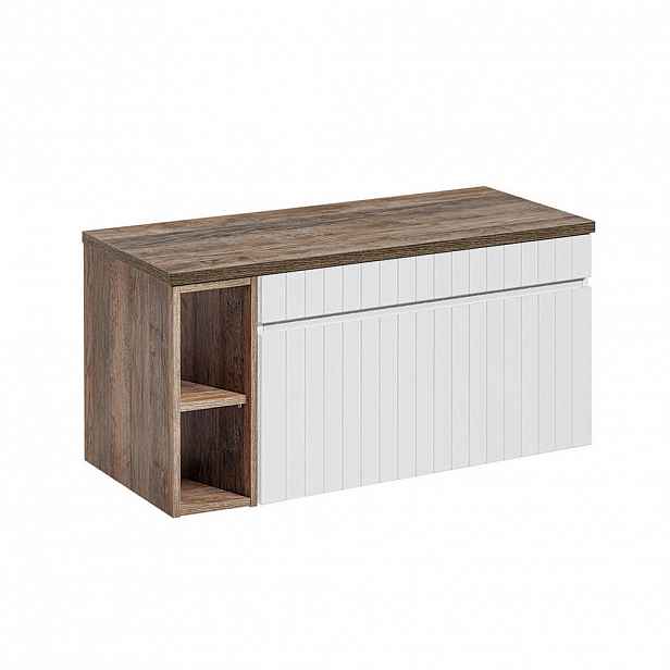 Petits-meubles SKŘÍŇKA POD UMYVADLO 100cm Zelie Bílá