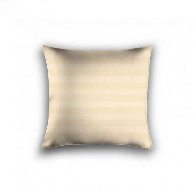 Povlak na polštář z mikrovlákna JASMINE 45x45 cm, šampaň