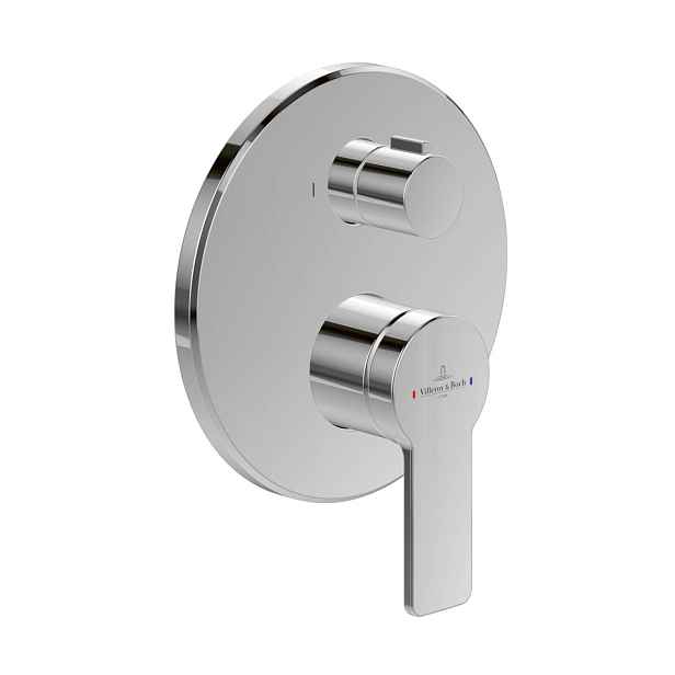 Villeroy & Boch Architectura - Baterie pod omítku, pro 2 spotřebiče, chrom TVS10300300061