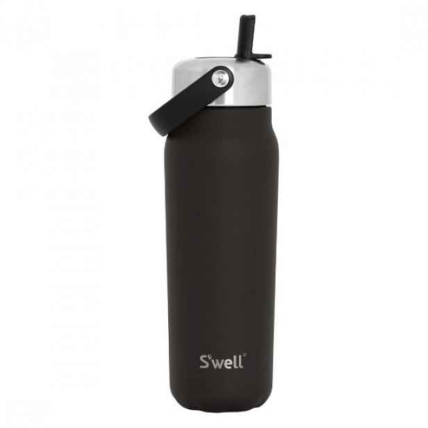 Izolovaná láhev s vestavěným brčkem, nerezová ocel, 700 ml, "Explorer