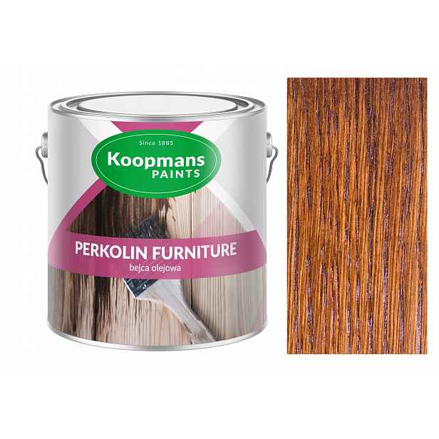 Koopmans Perkolin Furniture Olejové Mořidlo Na Dřevo 0,75 L 03 Ořech