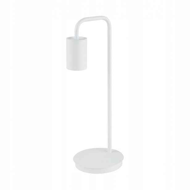Stolní svítidlo Luis Moderní bílá Ocel Lakovaná 46 cm Sigma Lighting