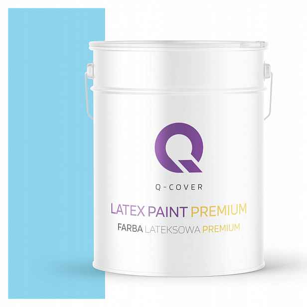 Barva Nástěnná Barva Odolná Proti Skvrnám, Barva Světle Modrá H0361 Mat 10 L