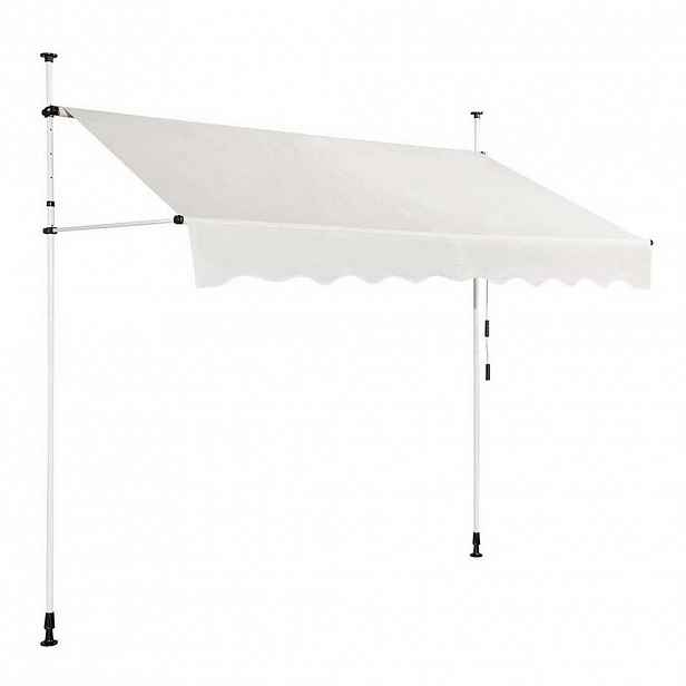 COSTWAY UPEVŇOVACÍ MARKÝZA 200 cm béžová