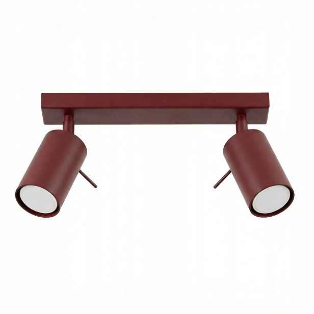 Sollux Lighting Stropní svítidlo 30 cm vínová 2xGU10 10W Ring