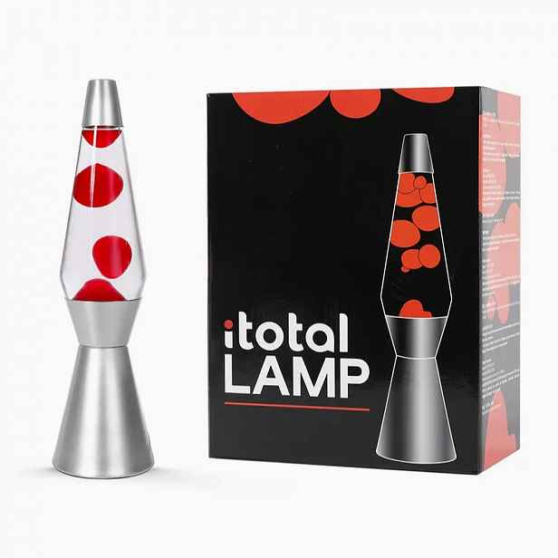 Lávová lampa Magma Lava Lawa XL1783 Červená Red magmatická 36 cm itotal