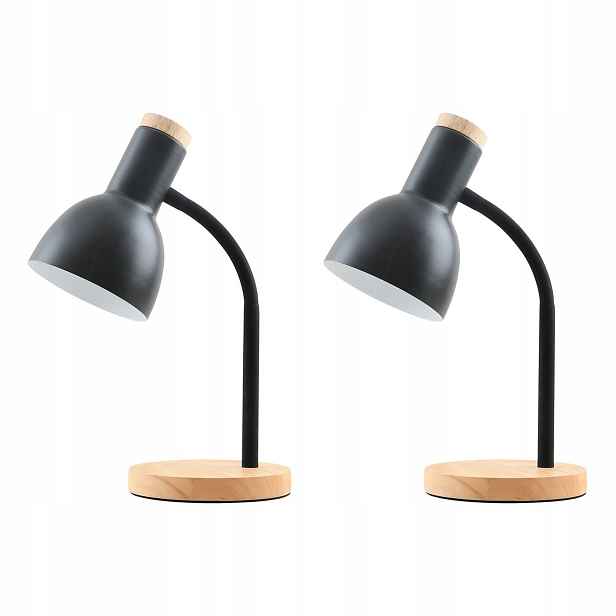 Sada 2 stolních lamp Senza Černé Stylové Italux
