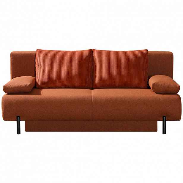 Livetastic ROZKLÁDACÍ POHOVKA, textil, terracotta