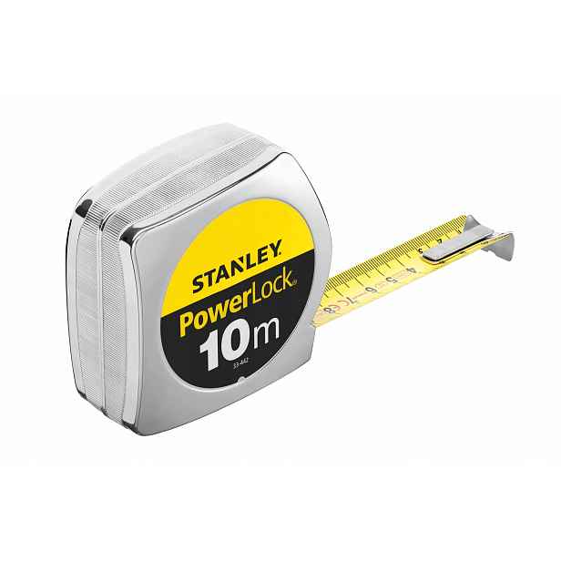 Svinovací metr Stanley PowerLock 1-33-442, měřicí páska 10 m