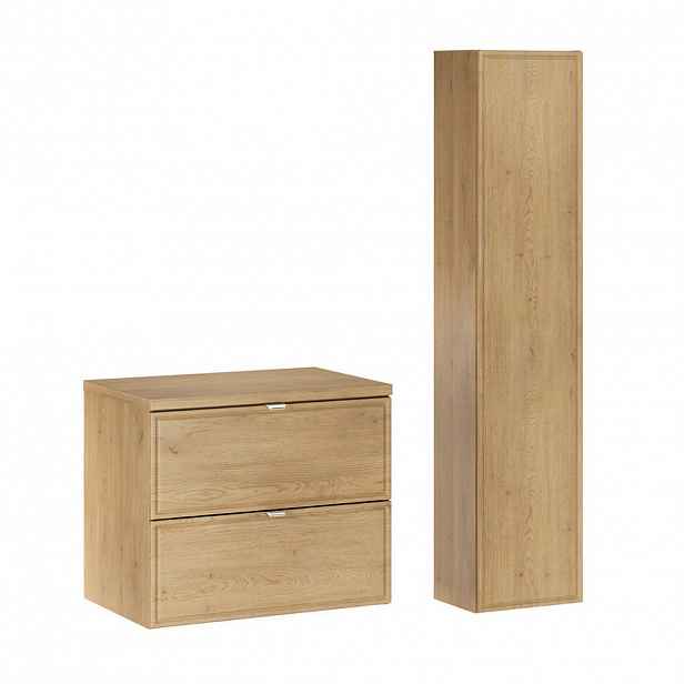 Petits-meubles KOUPELNOVÝ NÁBYTEK 60cm Elias 2er-Set Dřevo