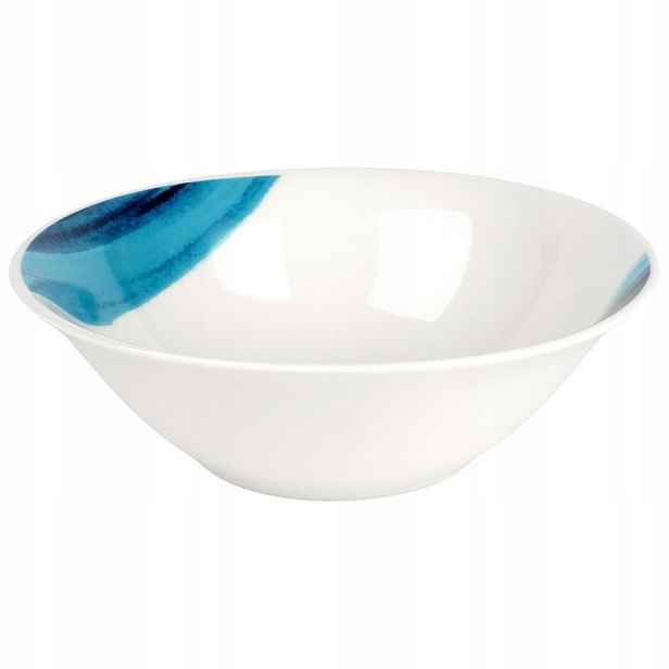 Jídelní Servis Sada talířů Porcelánové hrnky pro 4 osoby Modrá