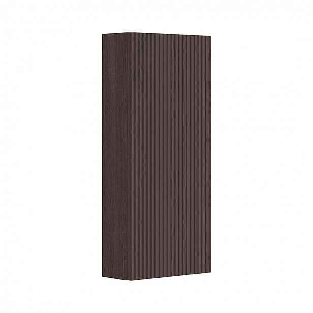 Jika Cubito Style - Skříňka 35x80x15 cm, 1 dvířka, L/P, tmavý ořech H43J4441303561