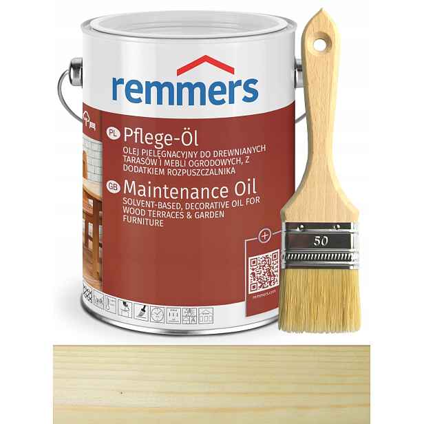 Remmers Pflege-ol olej na terasy 2,5L Bezbarvý