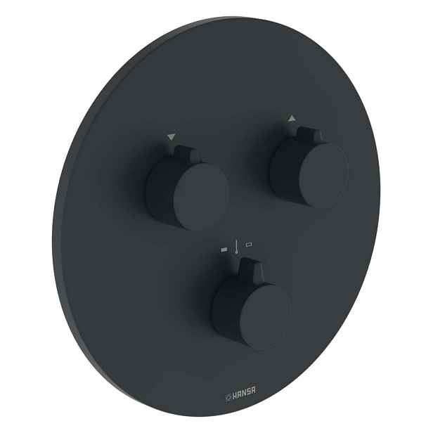 Hansa EasyMix - Baterie pod omítku, pro 2 spotřebiče, matná černá 8872905233
