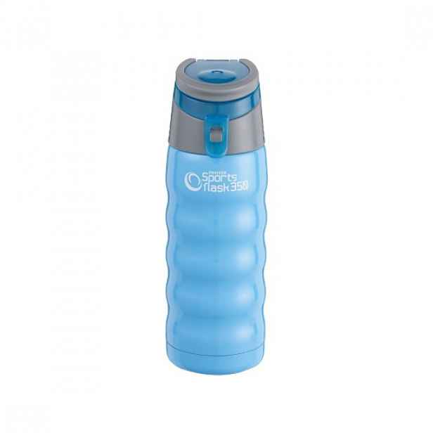 Tepelně izolovaná baňka, 350 ml, "Pioneer", modrá - Grunwerg