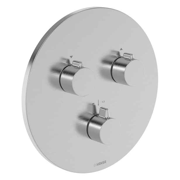 Hansa EasyMix - Baterie pod omítku, pro 2 spotřebiče, broušená ocel 8872905280