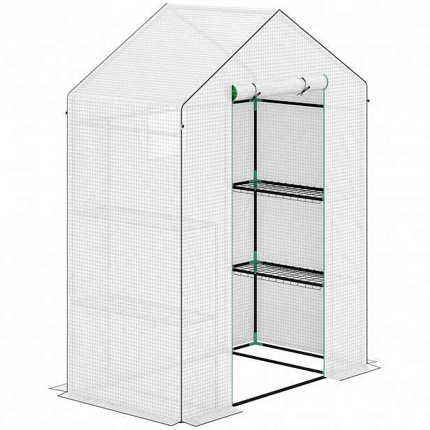 Outsunny SKLENÍK, 143L x 74B x 190H cm