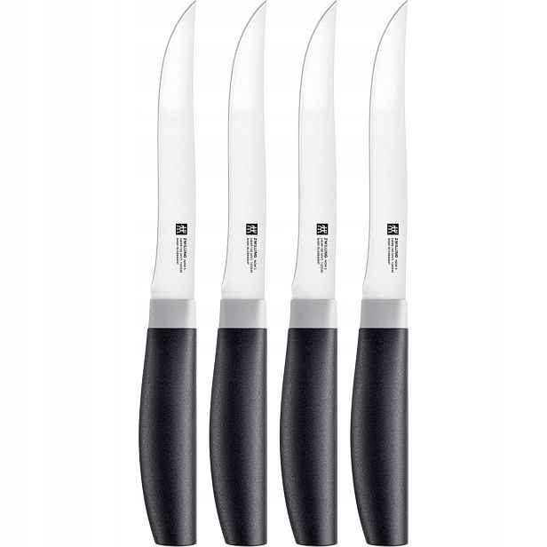 Sada 4 nožů na steaky 12 cm Černá Now S Zwilling