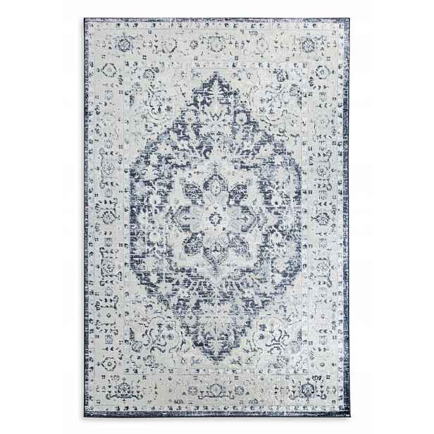 Koberec 120x170 Elba 2 Ornament modrý krémový