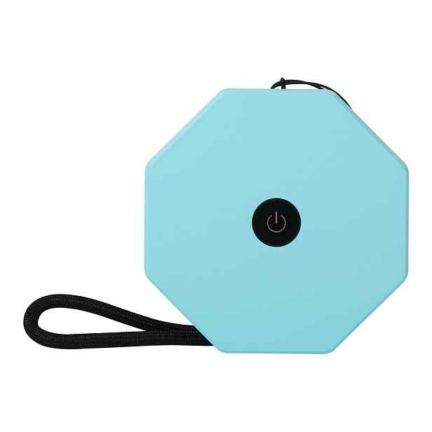 Bílá/tyrkysová přenosná světelná dekorace na USB ø 8 cm Twist – Gingko