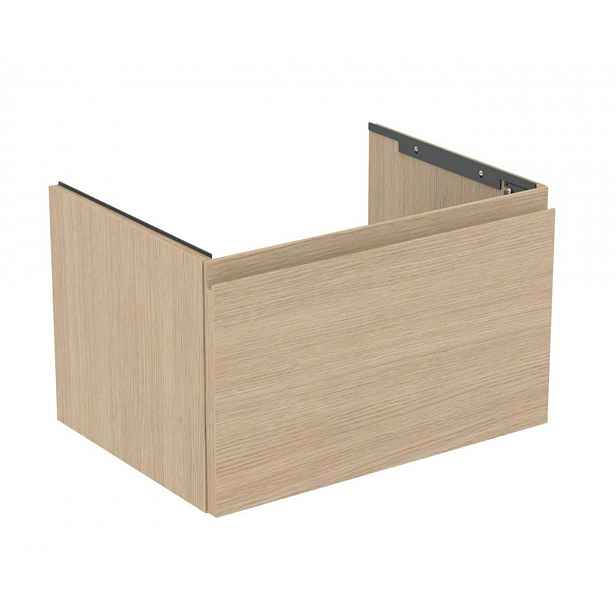 Ideal Standard Finesse - Umyvadlová skříňka, 60x44x38 cm, 1 zásuvka, bílý dub E3382US