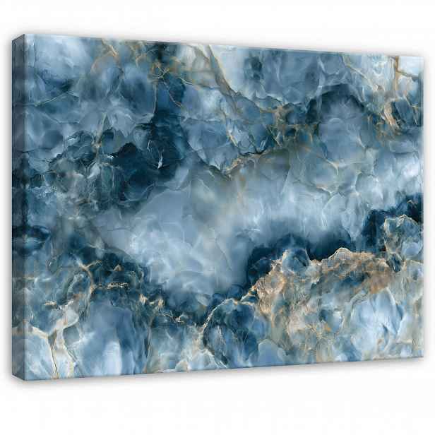 Obraz Mramor Kámen Abstrakce Glamour Do Ložnice Obývacího Pokoje Na Plátně 90x60