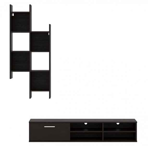 Obývací stěna KATHI 150 cm, dekor wenge