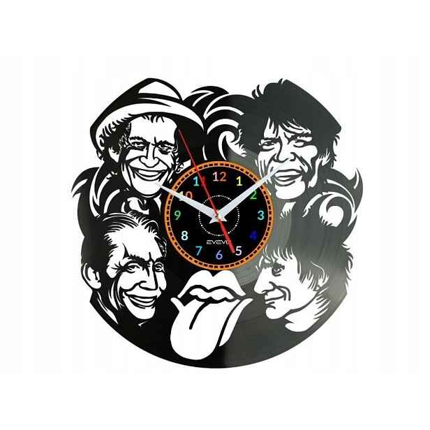 Rolling Stones Nápad na Dárek Nástěnná Dekorace z vinylové desky