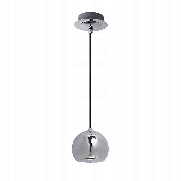 Závěsná lampa Italux James industriální černá