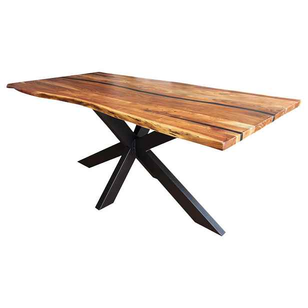 P & B JÍDELNÍ STŮL, akácie, barvy akácie, 160/90/76 cm