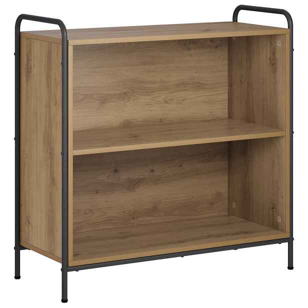 vidaXL Knihovna 80 x 33 x 80 cm Kompozitní dřevo Dub artisan