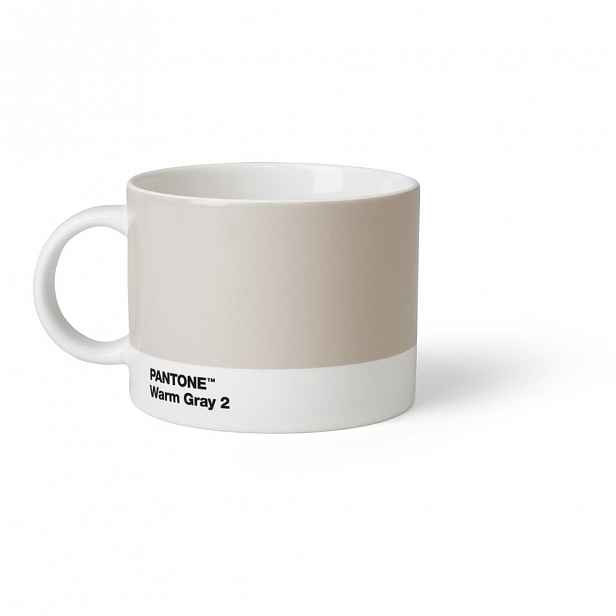 Šedý hrnek na čaj Pantone, 475 ml