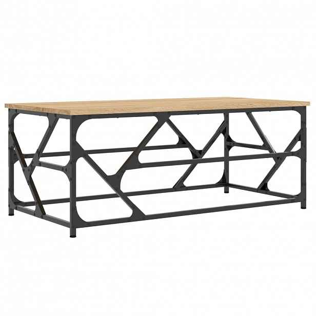 vidaXL Konferenční stolek dub sonoma 100x50x40 cm kompozitní dřevo