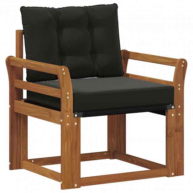 vidaXL 2 Kus Venkovní pohovka Masivní akátové dřevo Přírodní