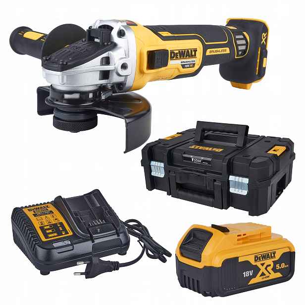 úhlová bruska Dewalt DCG405P1 18V 1x5Ah