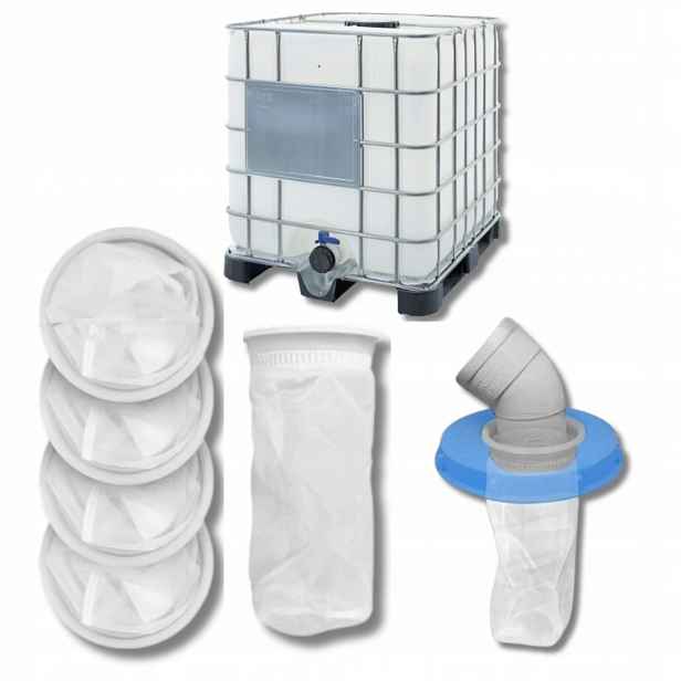Sada filtrů Ibc Nádrž na vodu pro dešťovou vodu Mauzer 5 Kusů