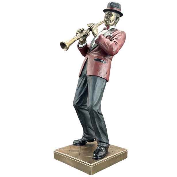 Figurka jazzového hudebníka Klarnecista Veronese (WU76220A5)