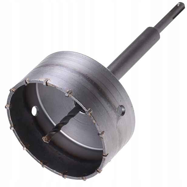 Korunka 125 mm Betonu Sds-plus Vrták Korunkový Vrták